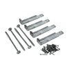 Simpson Strong-Tie ZMax Silver Steel Deck Tension Tie Kit 14 Ga. DTT1Z-KT